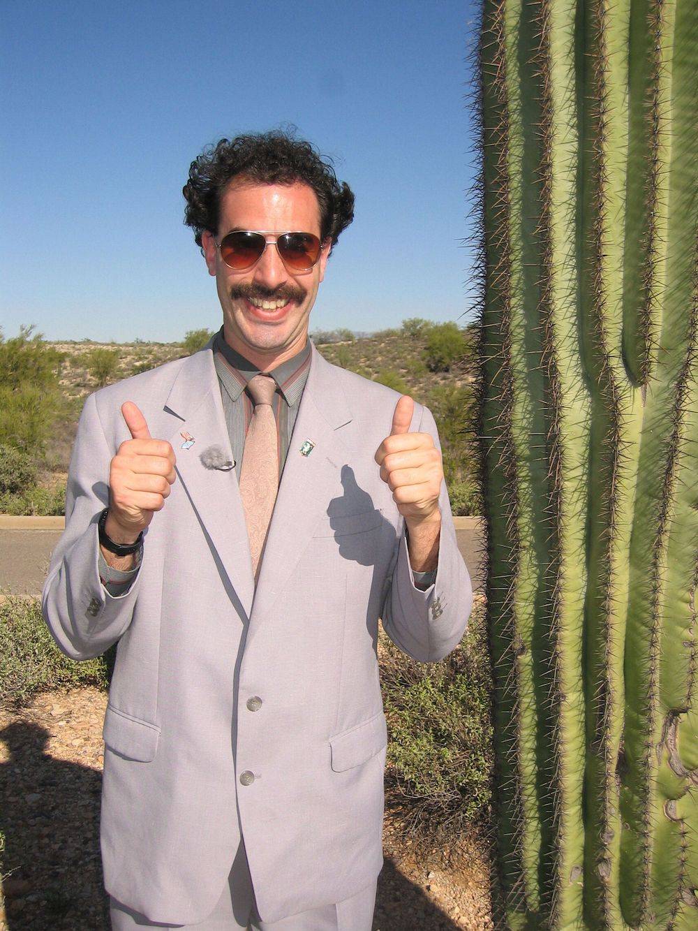 Sacha Baron Cohen jako Borat (Fot. EastNews)