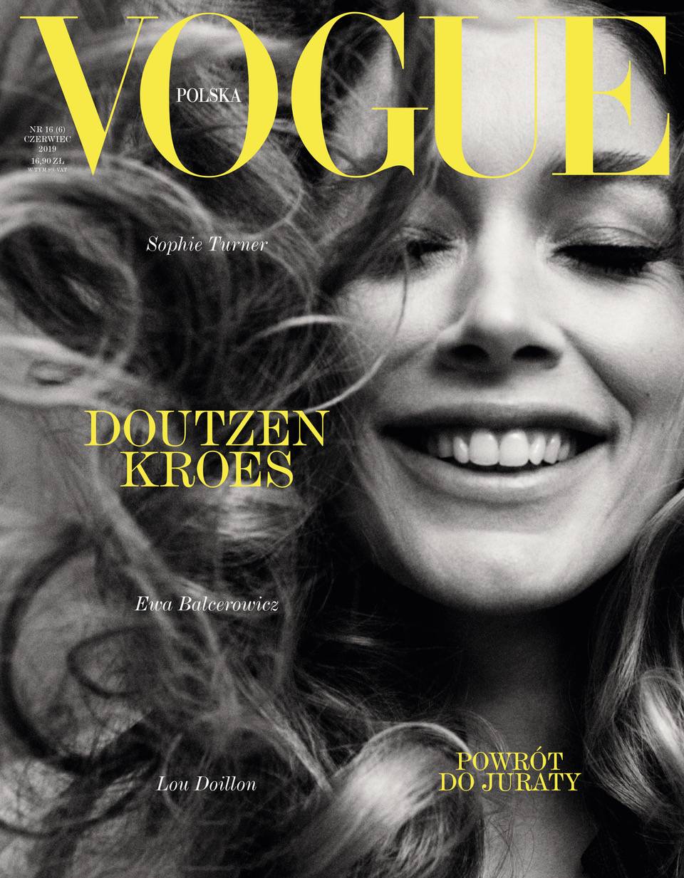 Czerwcowy numer Vogue Polska z Doutzen Kroes (Fot. Daniel Jackson)