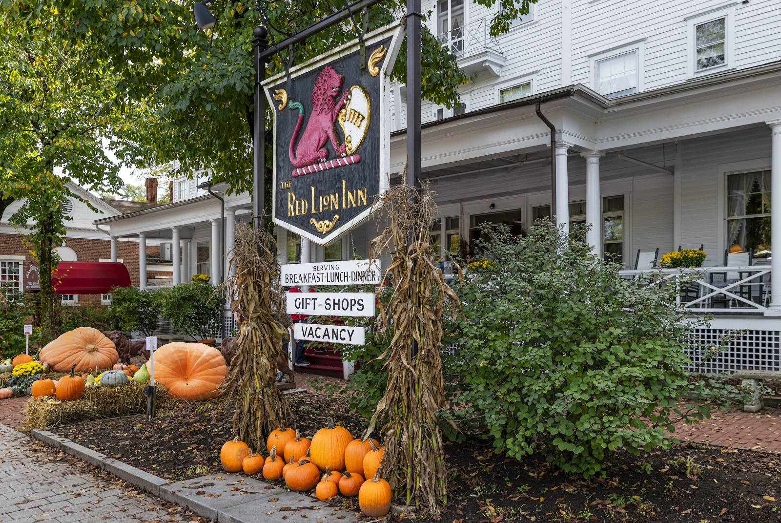 Red Lion Inn, Stockbridge (Fot. John Greim/LightRocket / Getty Images)