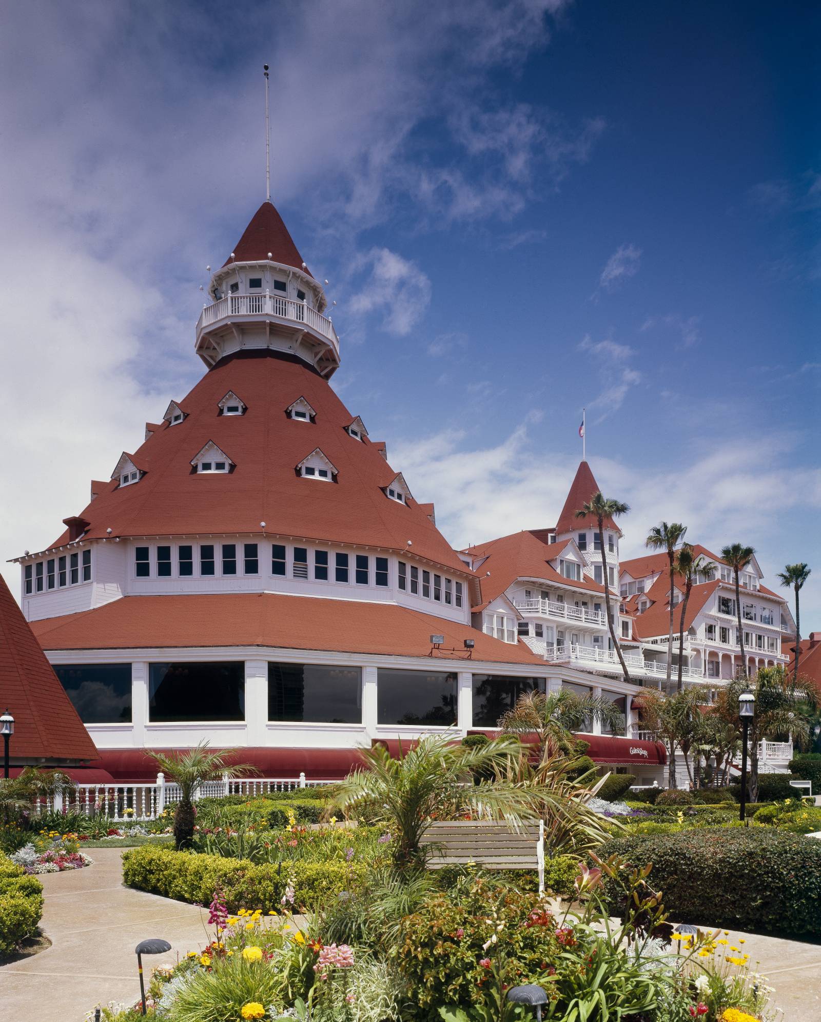 Hotel del Coronado, San Diego (Fot. Carol M. Highsmith/Buyenlarge/Getty Images)