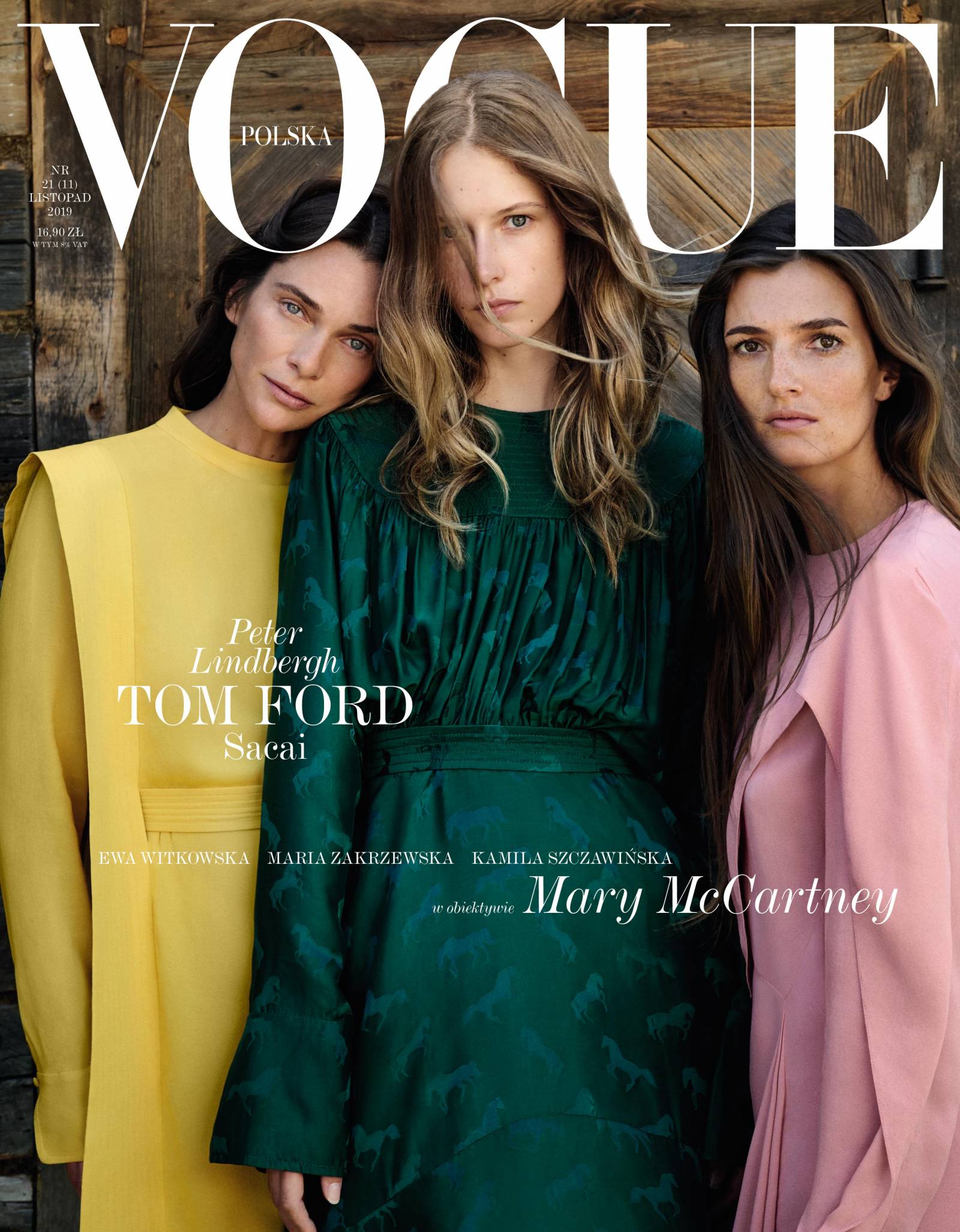 Vogue Polska, listopad 2019 (Fot. Mary McCartney)