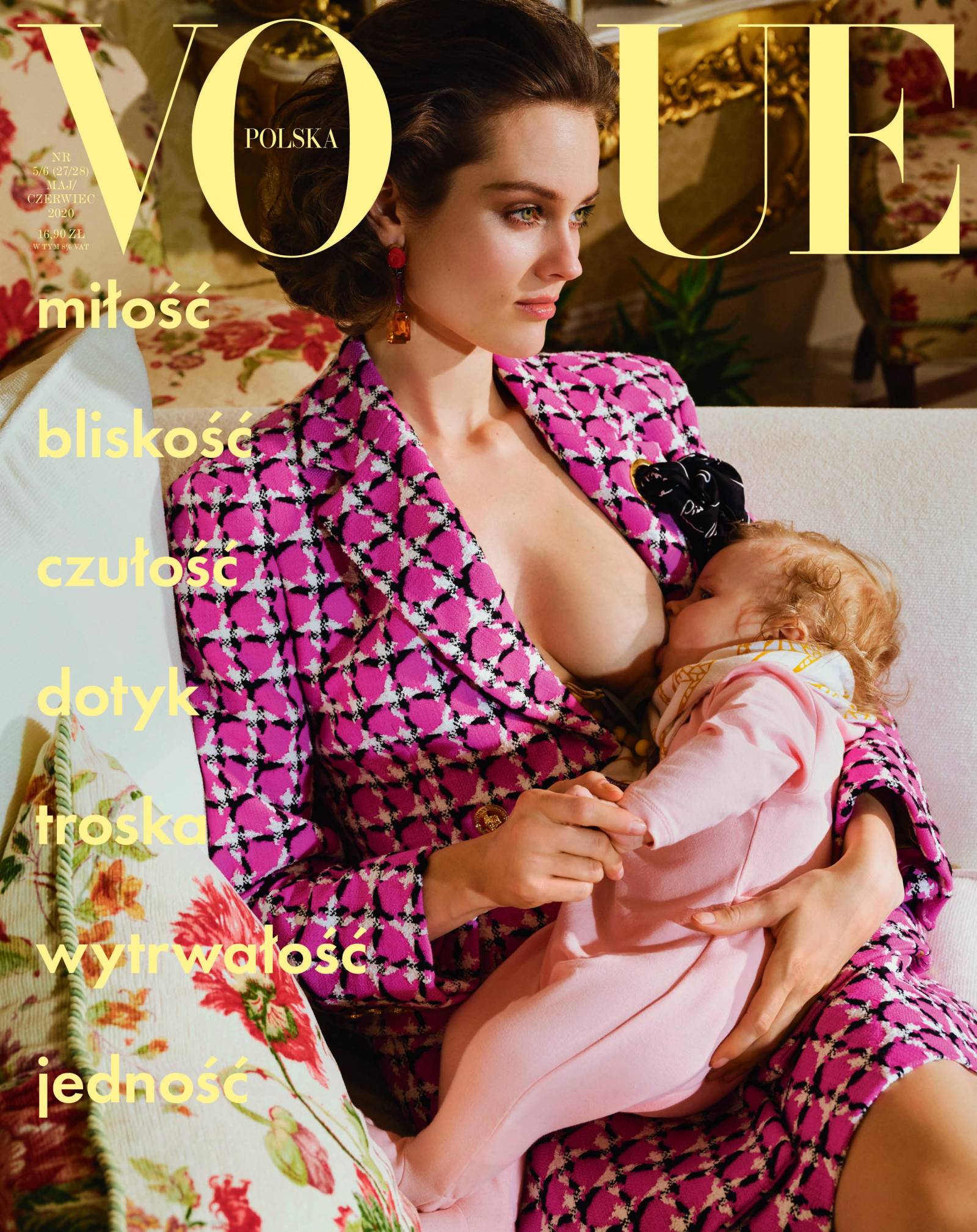 „Vogue Polska”, maj-czerwiec 2020 (Fot. Zuza Krajewska)