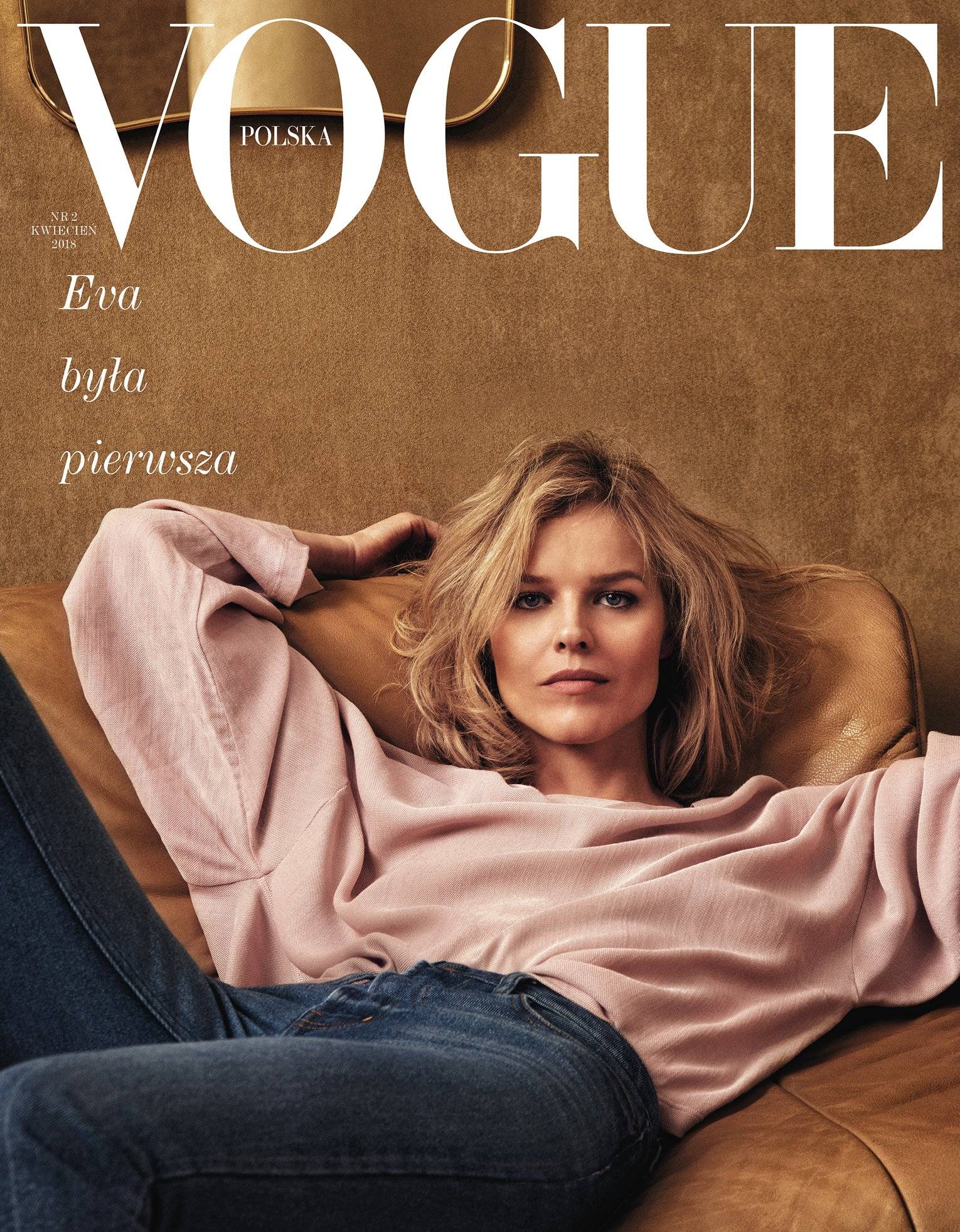 Kwietniowy numer „Vogue Polska” (Fot. Chris Colls)