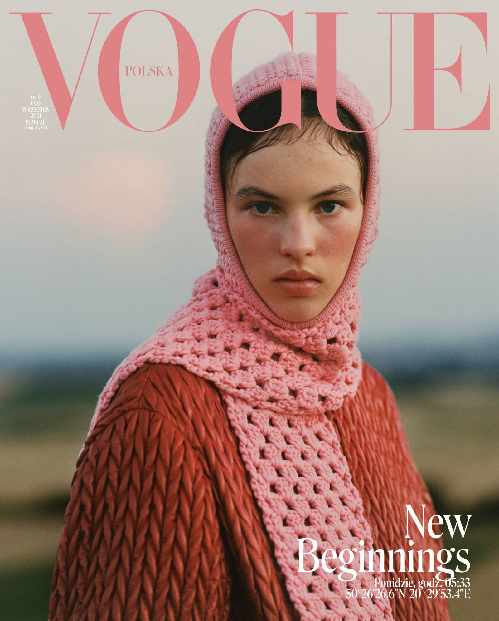 Maja Zimnoch, Vogue Polska wrzesień 2021 / Fot. Andrew Jacobs / East