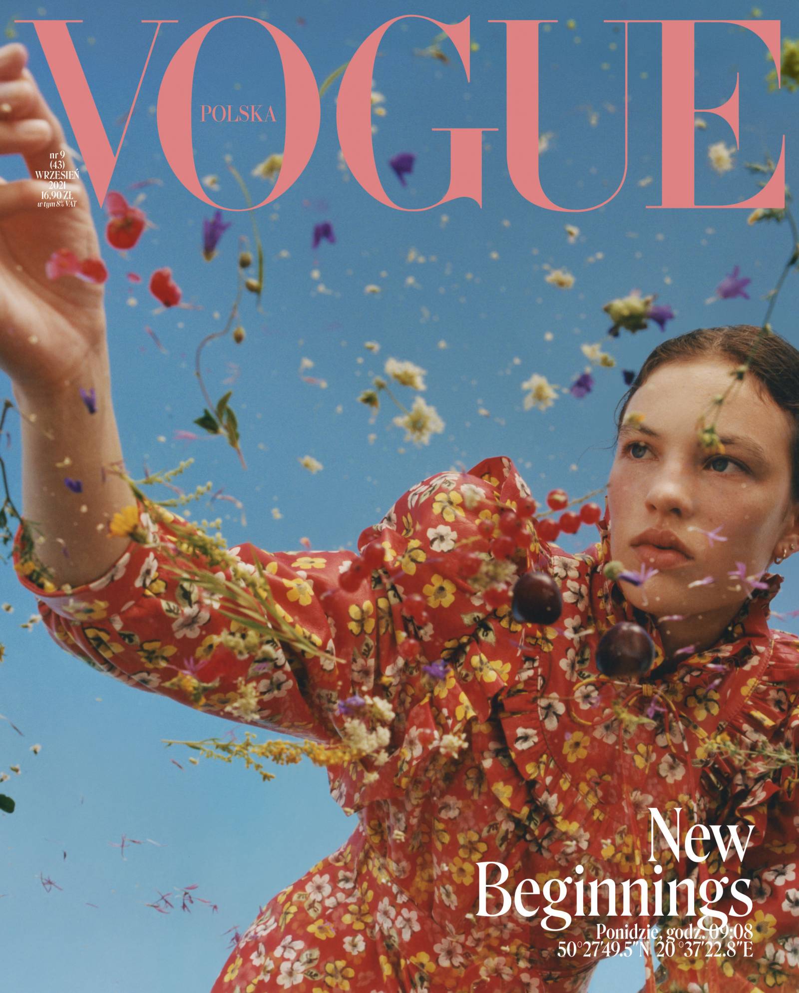 Vogue Polska wrzesień 2021 / (Fot. Andrew Jacobs / East)