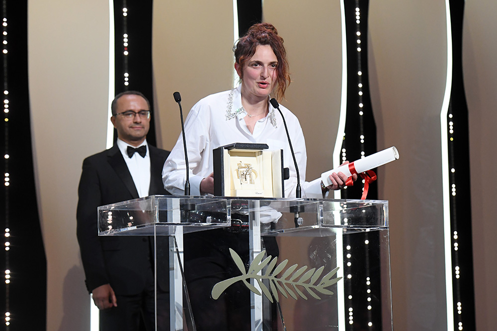 Alice Rohrwacher ze Złotą Palmą (Fot. Getty Images)