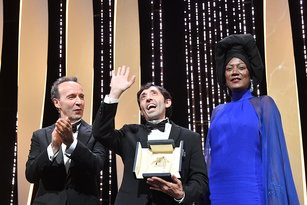 Roberto Benigni, Marcello Fonte i Khadja Nin (Fot. Getty Images)