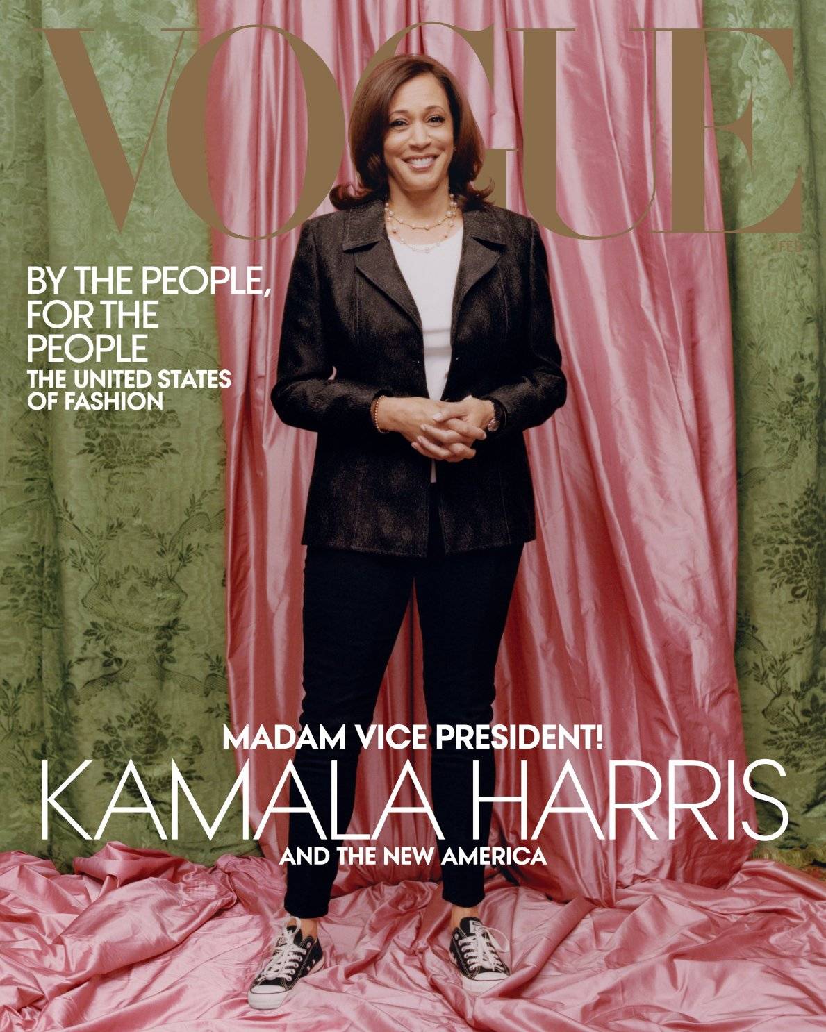 Kamala Harris na okładce Voguea (Fot. Materiały prasowe)