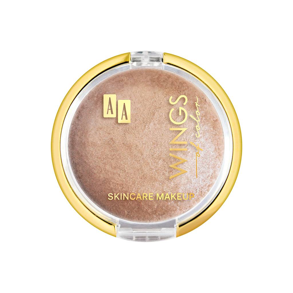 Puder w kamieniu Highlighter Baking 150 Golden Wings of Color AA (Fot. Materiały prasowe)