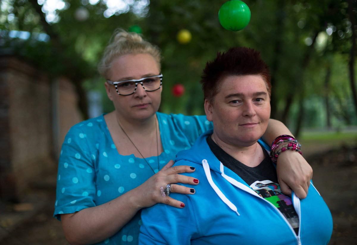 Agnieszka Małgowska i Monika Rak (Fot. Luka Łukasiak)