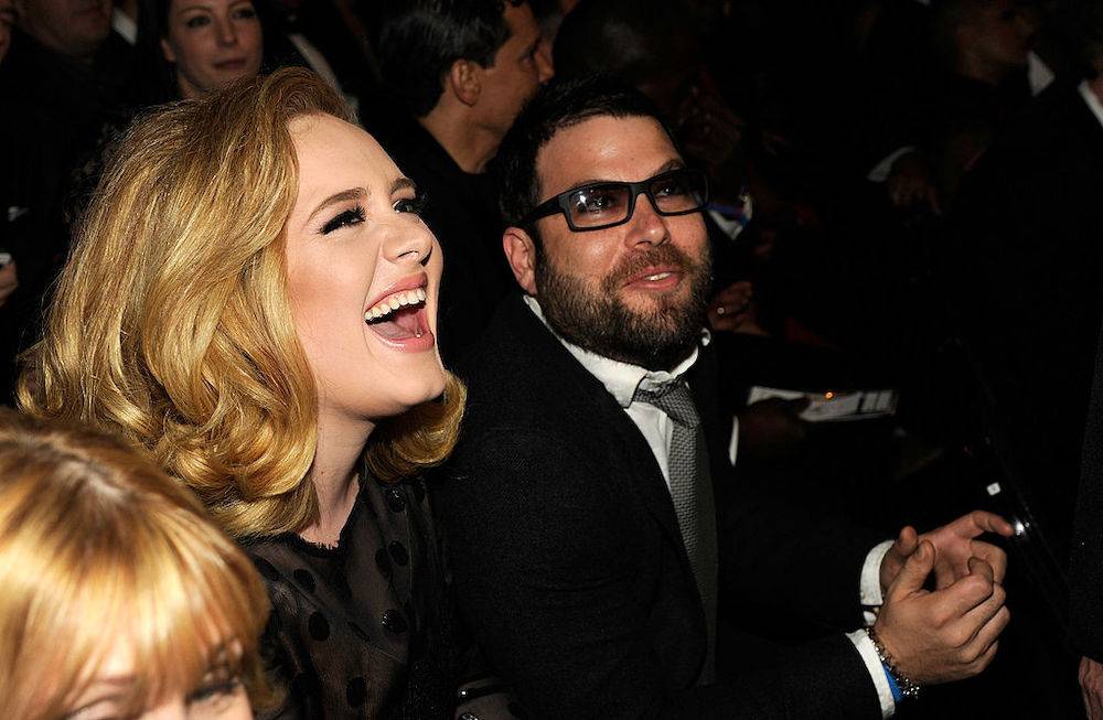 Adele z byłym mężem Simonem Koneckim (Fot. Getty Images)