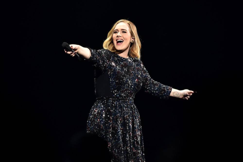 Adele na koncercie (Fot. Getty Images)