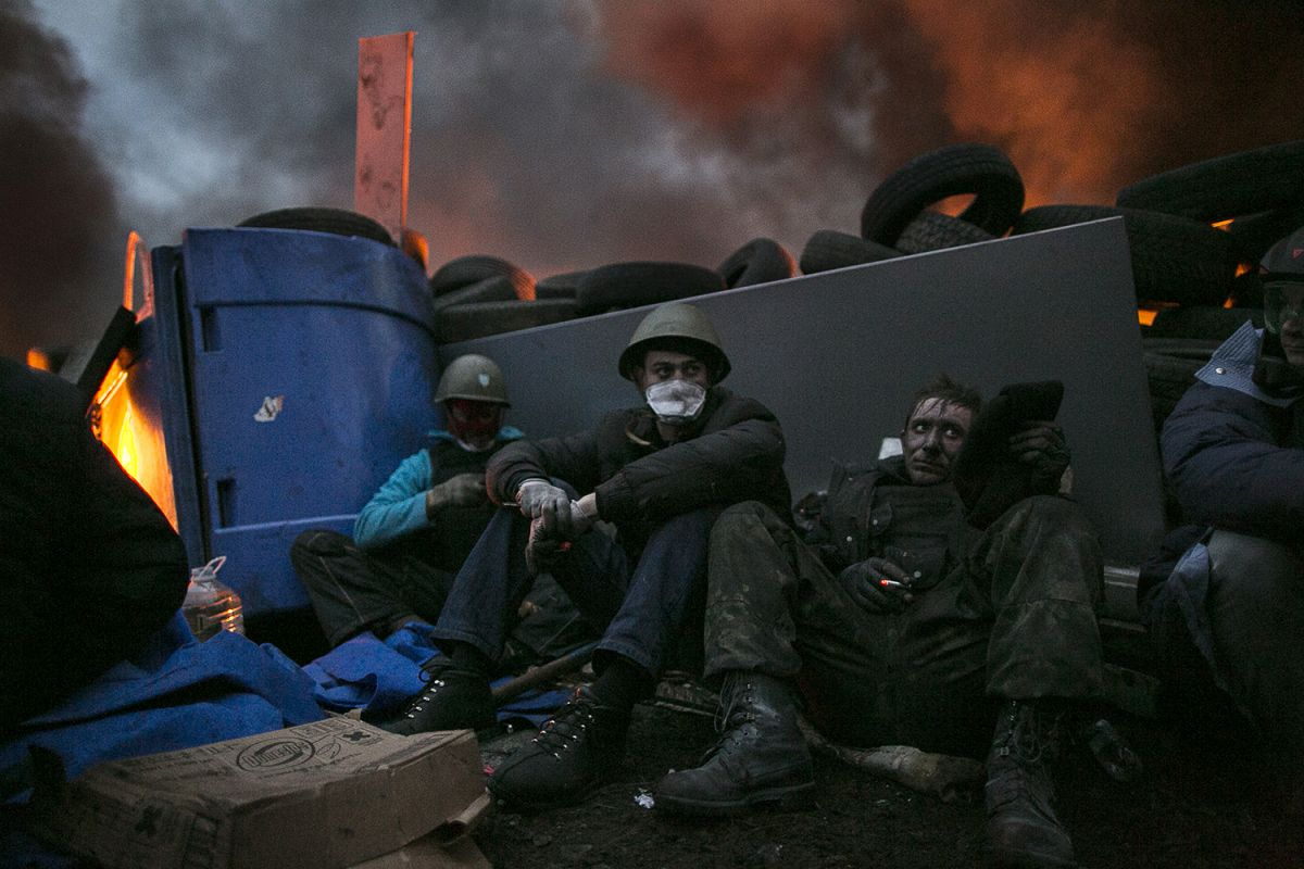 Kijów, Ukraina, 2014r. (Fot. Agata Grzybowska)