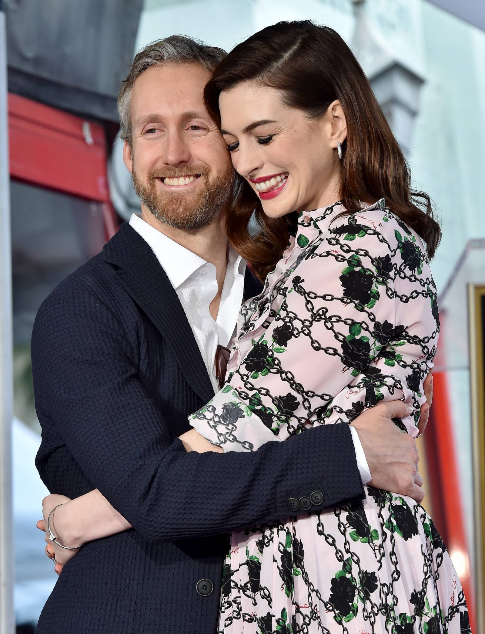 Z mężem (Fot. Getty Images)