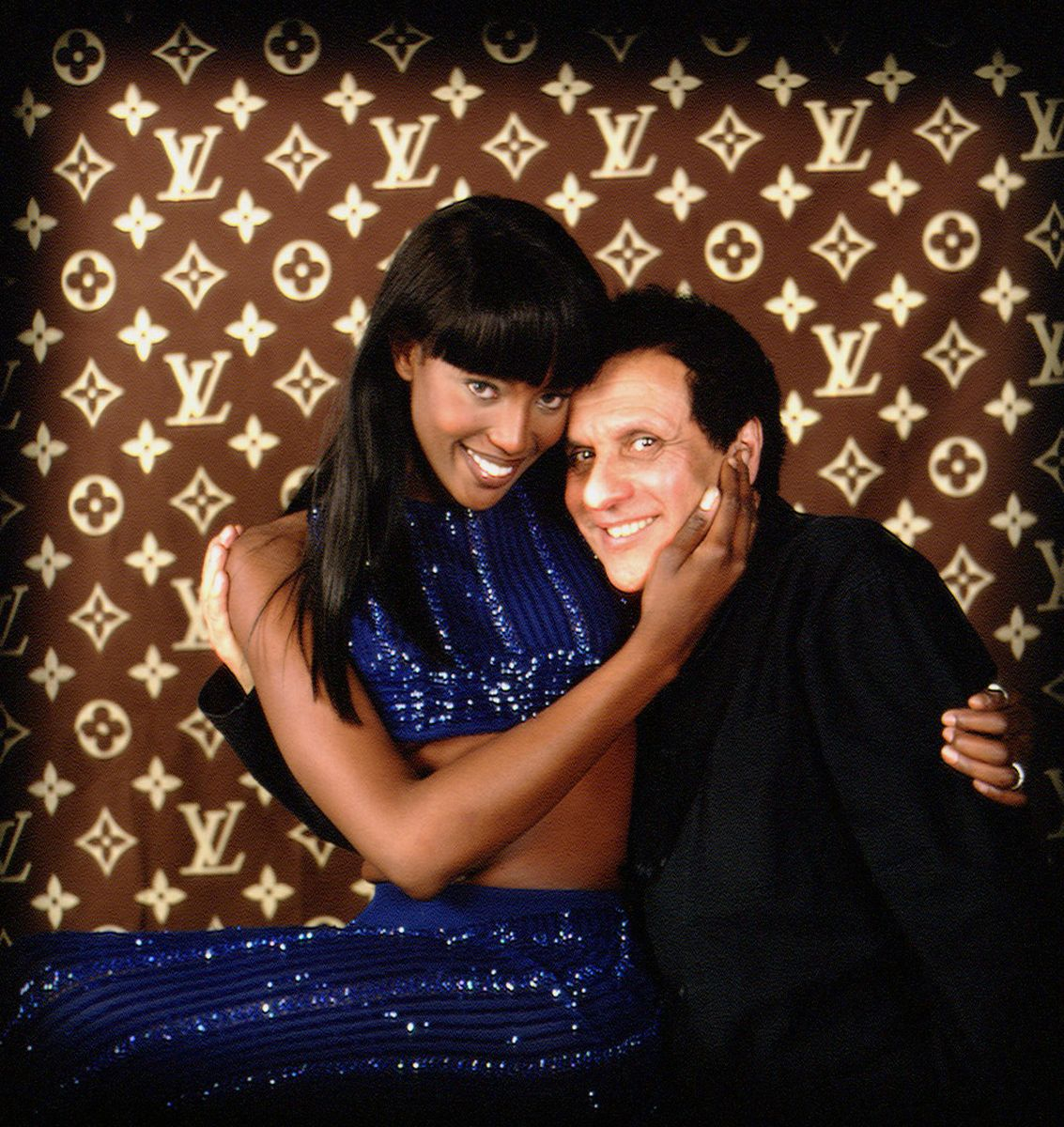 Naomi Campbell i Azzedine Alaïa (Fot. Eric Robert/Sygma/Sygma via Getty Images)