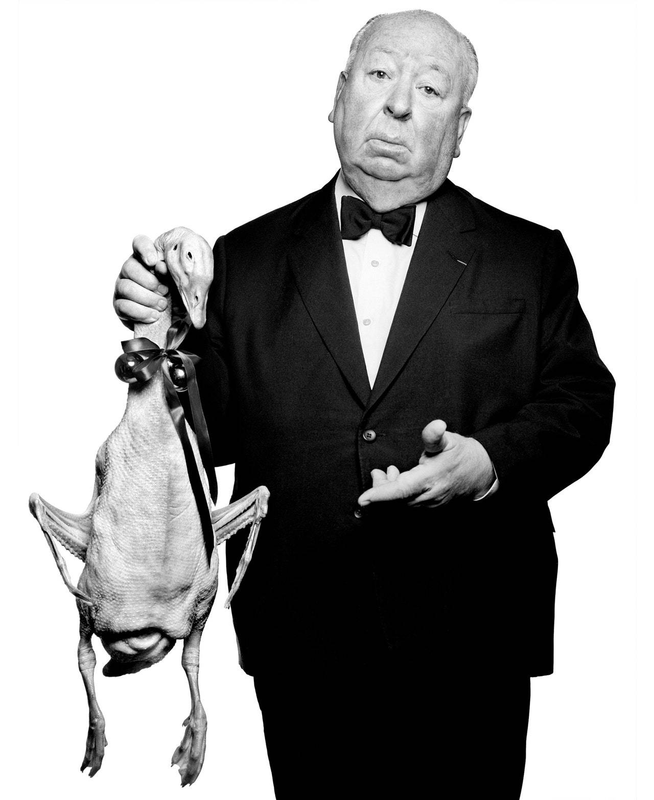Alfred Hitchcock, Los Angeles, 1973 (Fot. Albert Watson)