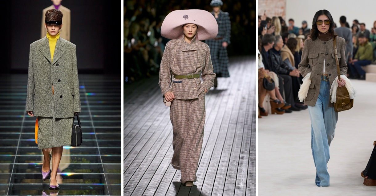 Prada, Chanel, Chloé (Fot. Spotlight. Launchmetrics)