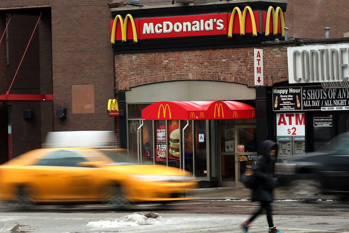 McDonalds na Manhattanie