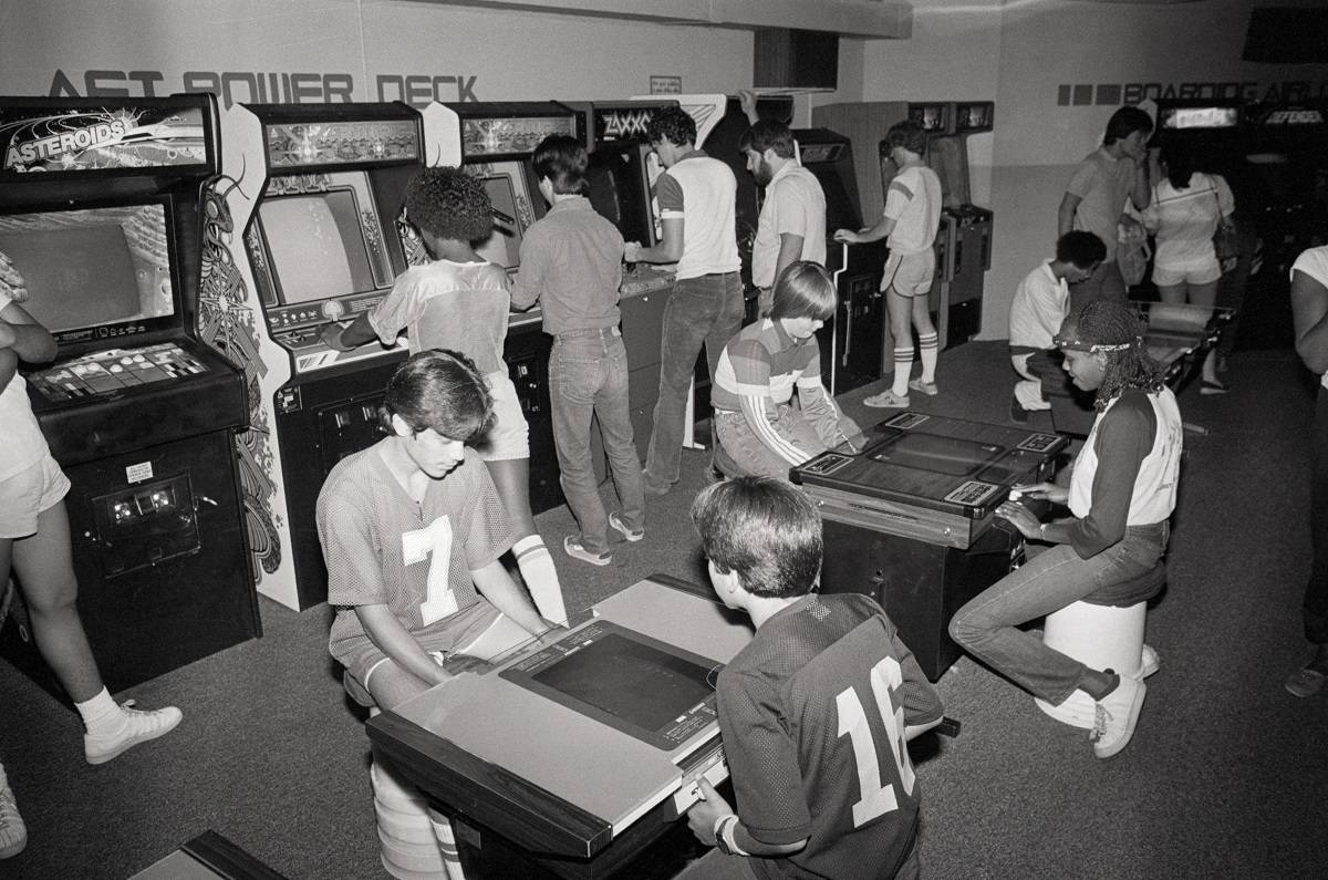 Zabawa game boyami w 1982 roku