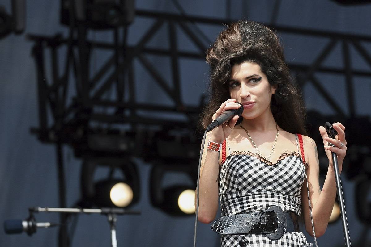 Winehouse podczas występu w 2007 roku