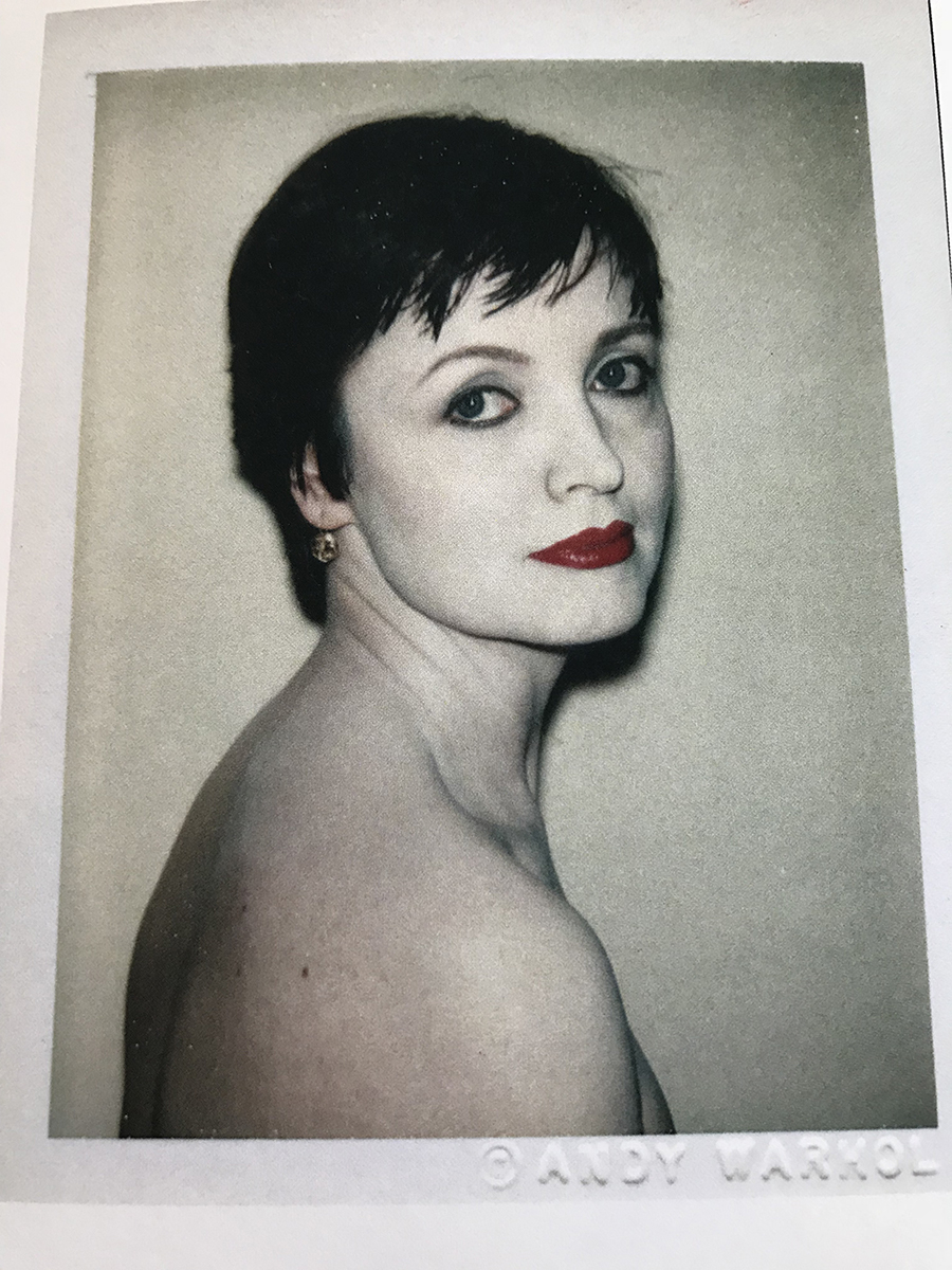 Andy Warhol, Erika Hoffmann, polaroid, 1980 