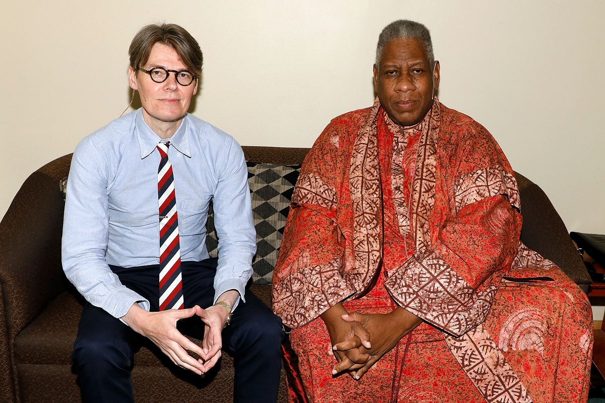 Andrew Bolton i Andre Leon Talley