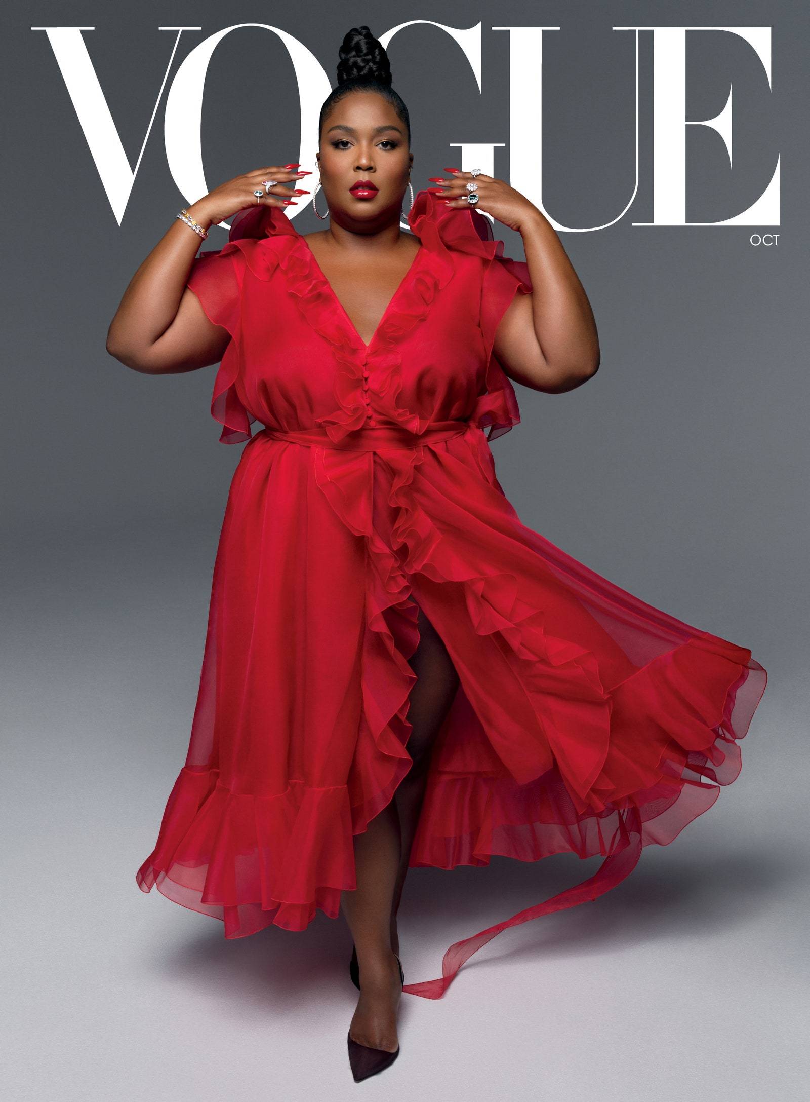 Lizzo na okładce amerykańskiego Voguea (Fot. Materiały prasowe)