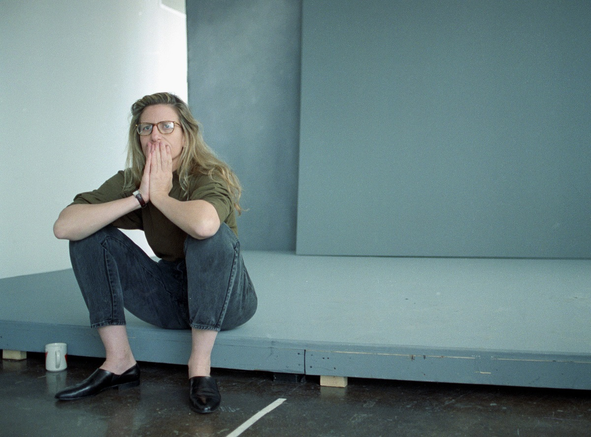 Annie Leibovitz w swoim studiu w 1991 roku