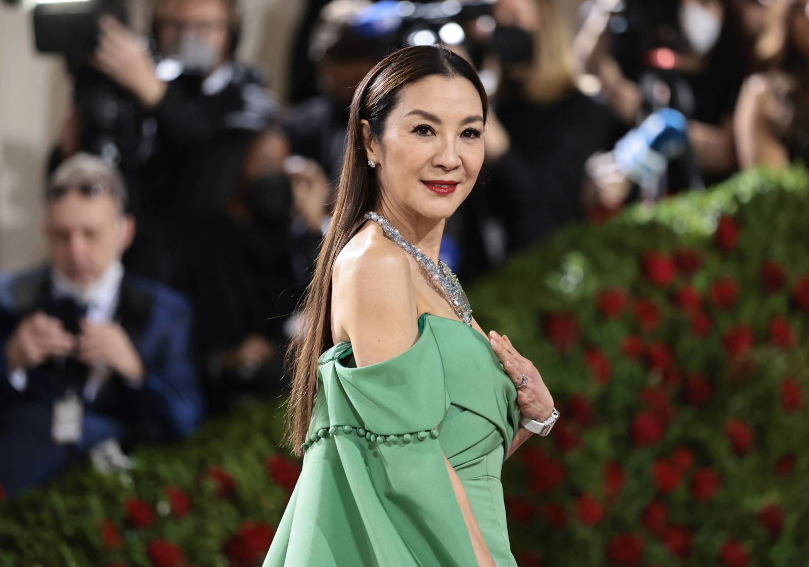 Michelle Yeoh na MET Gali 2022 (Fot. Getty Images)