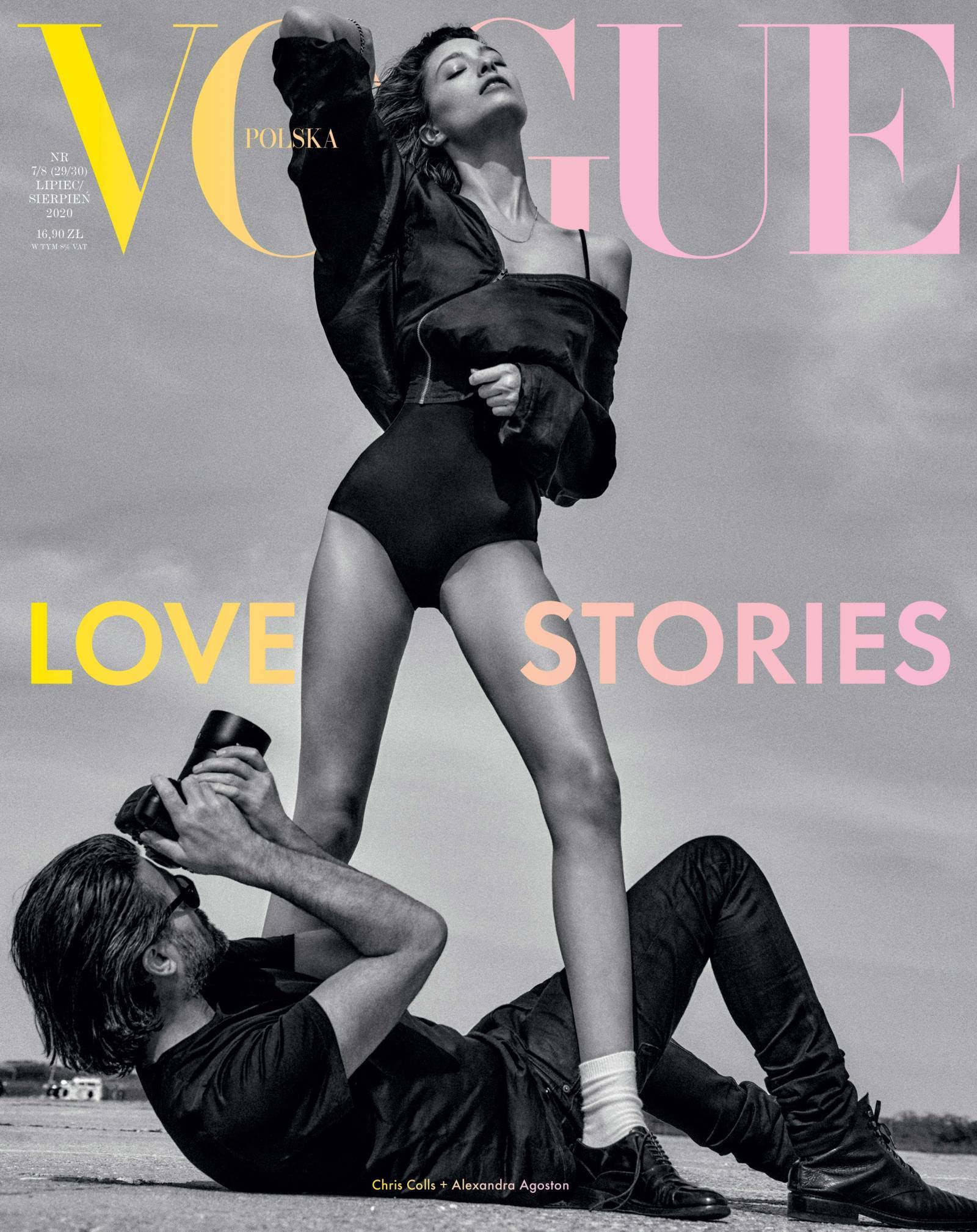 Vogue Polska lipiec-sierpień 2020 (Fot. Chris Cholls)
