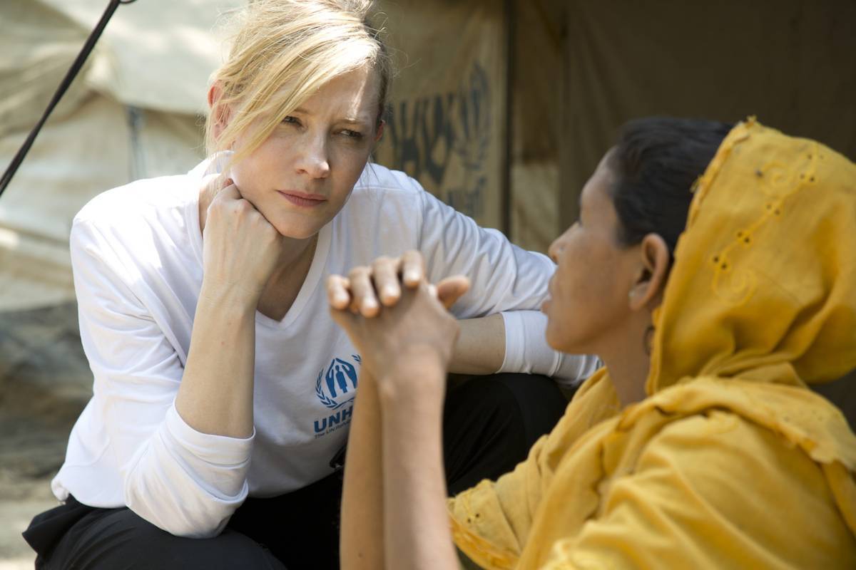 Cate Blanchett (Fot. Hector Perez/UNHCR)