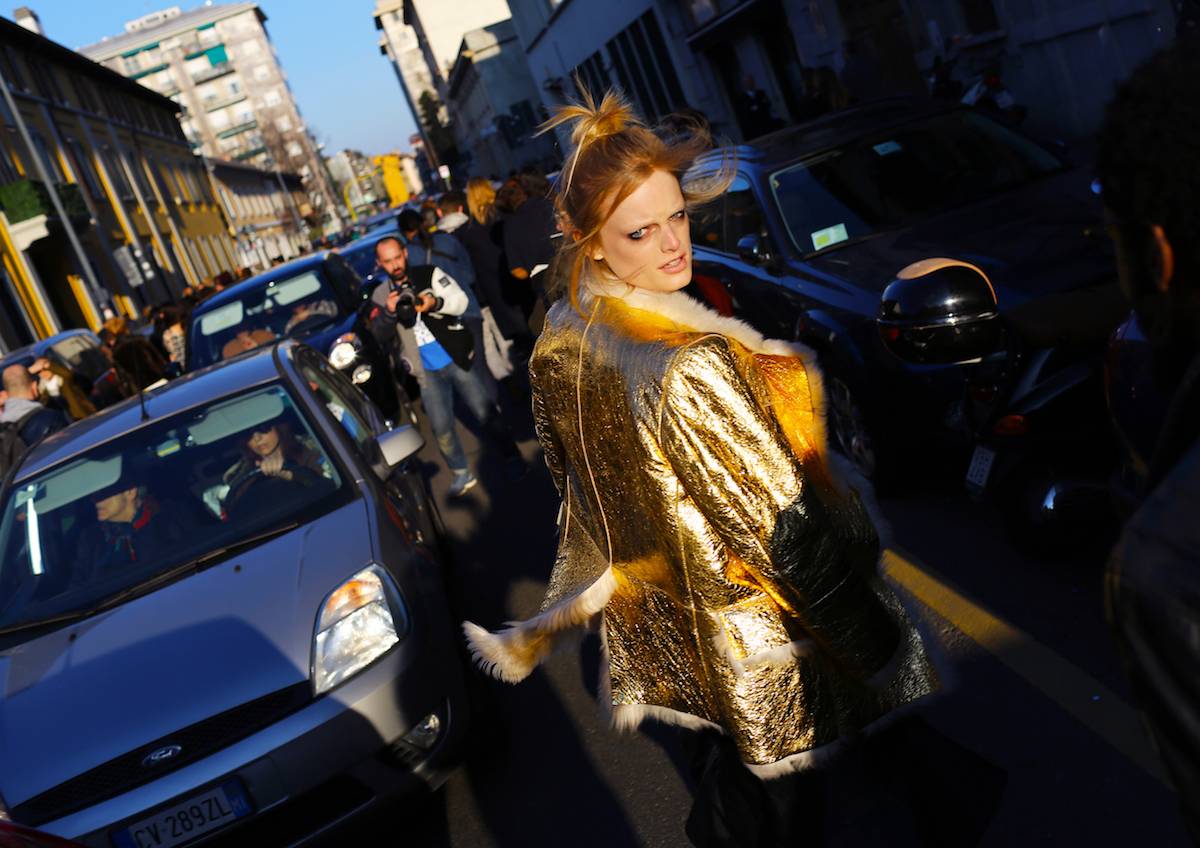 Hanne Gaby Odiele (Fot. Phil Oh)