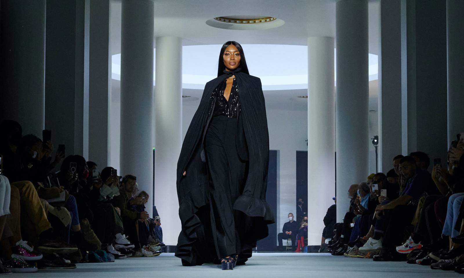 Na pokazie Lanvin w 2021 roku / Fot. Getty Images