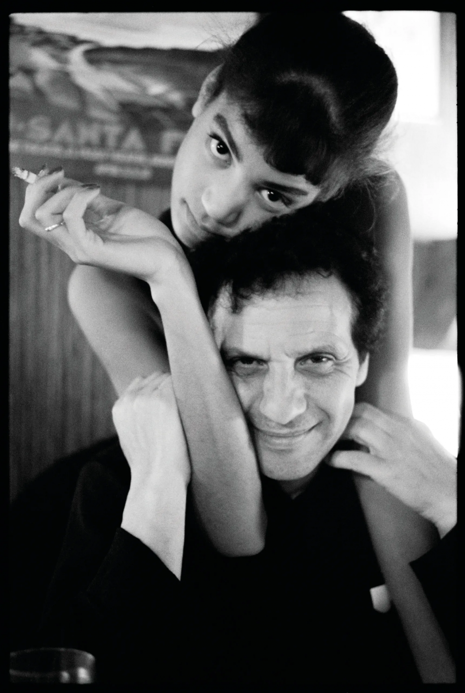 Veronica Webb i Azzedine Alaïa, 1986 (Fot. Arthur Elgort)