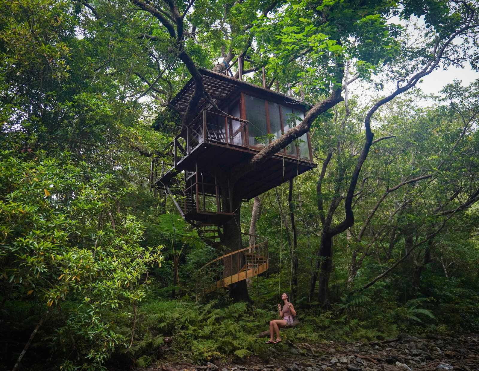 The Spiral (Treeful) w Nago, Okinawa, Japonia, zaprojektowany przez Satoru i Maha Kikugawa. / Zdjęcia dzięki uprzejmości Maha Kikugawa