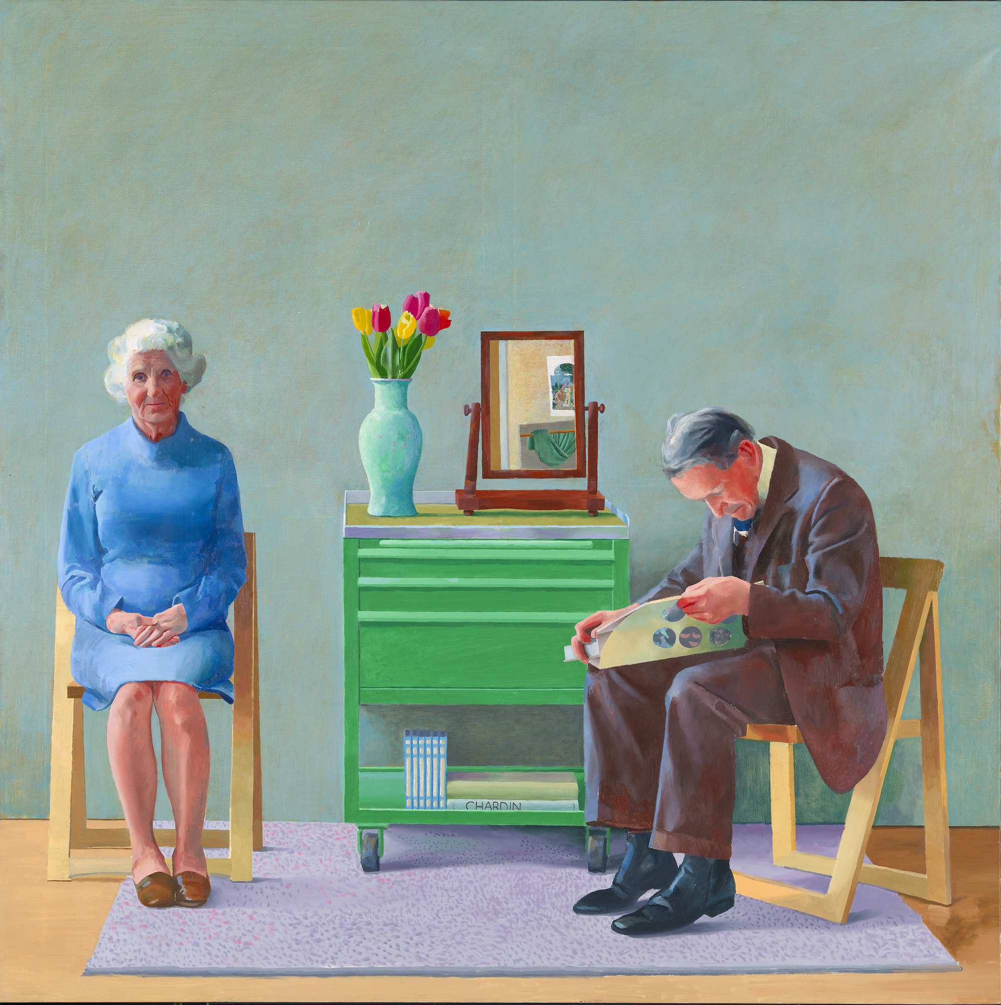 David Hockney, My Parents, 1977 © David Hockney Foto: Tate