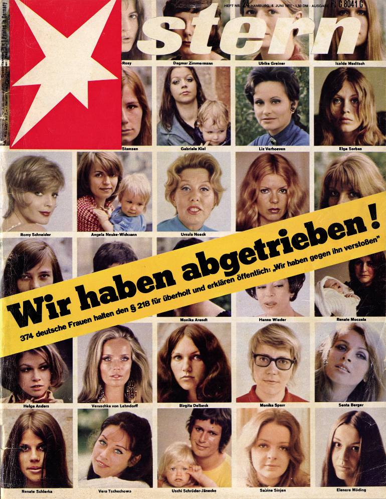 Historyczna okładka magazynu Stern z 1971 roku / Fot. materiały prasowe