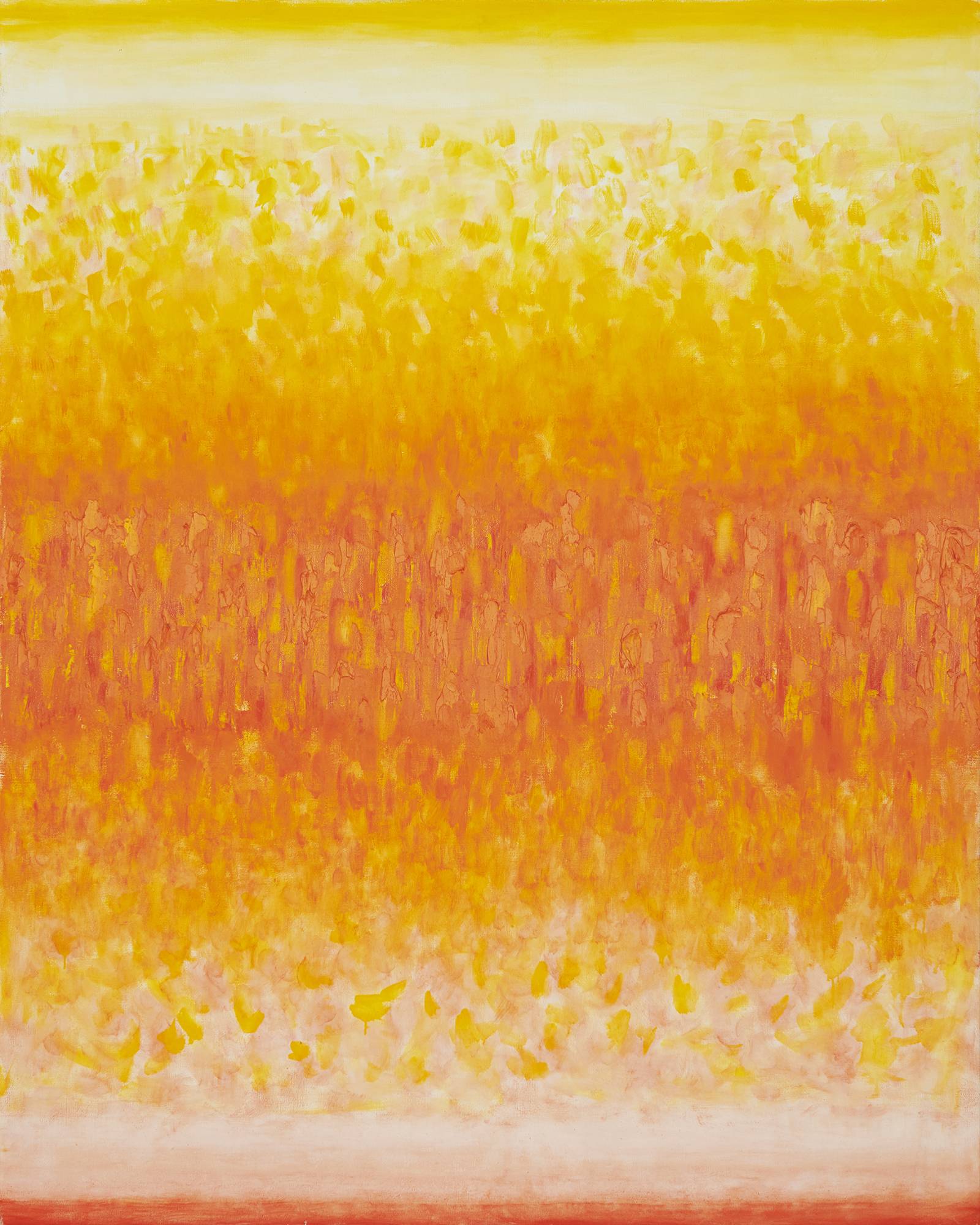 Stefan Gierowski, Obraz DCCCLXI, 2009, olej, płótno, 150 x 120 cm