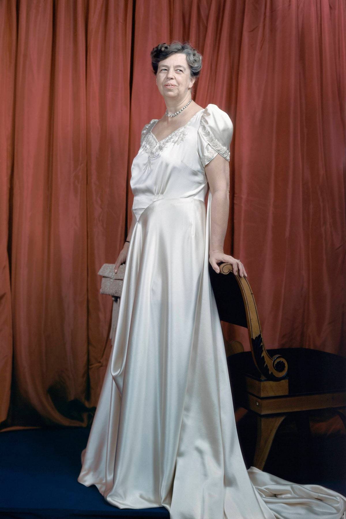 Eleanor Roosevelt, Vogue 1947 / Fot. Edward Steichen/Condé Nast via Getty Images