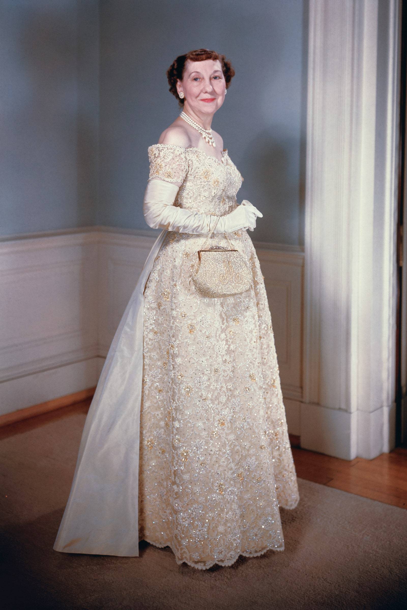 Mamie Eisenhower, 1957 / Fot. Getty Images