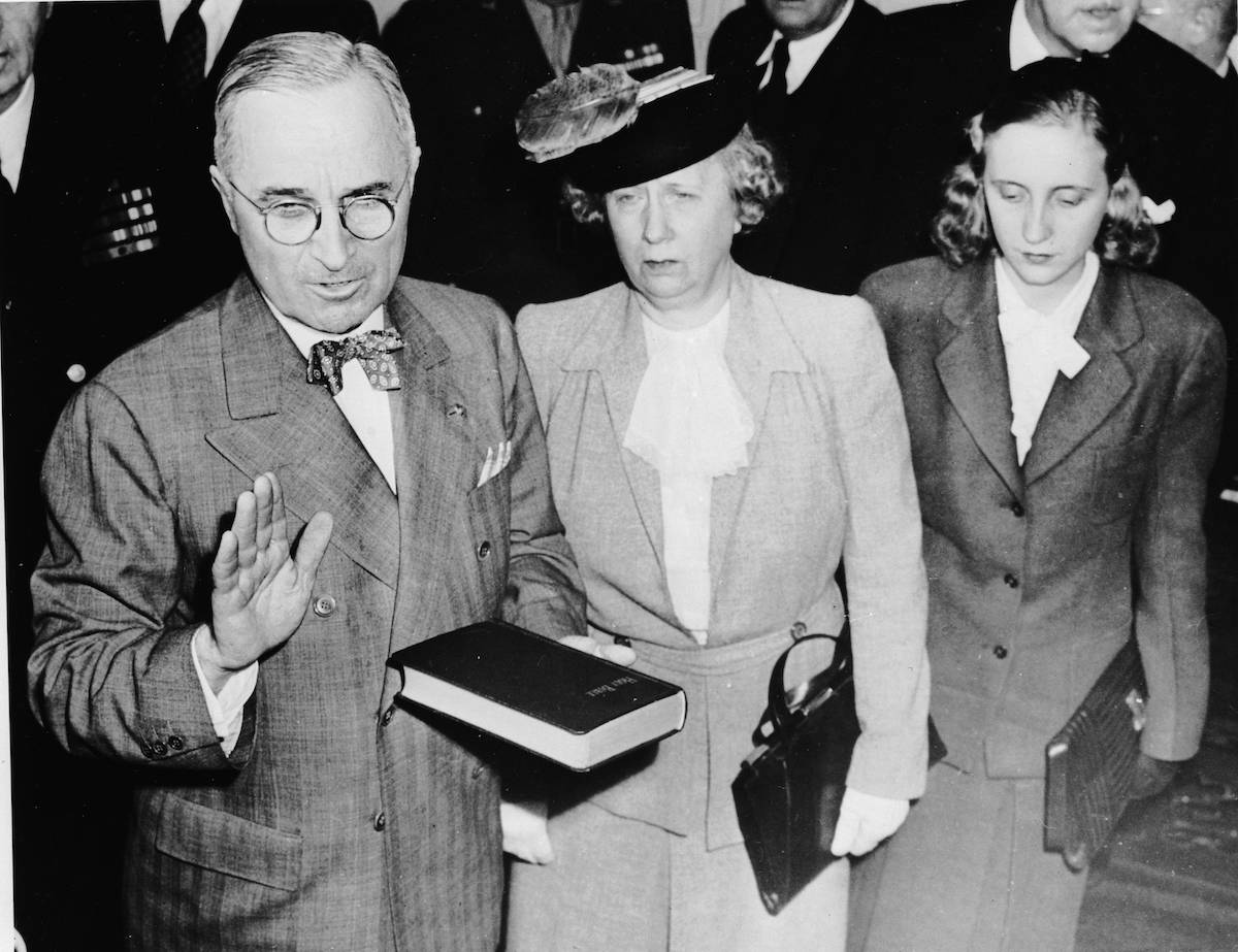 Bess Truman, 1945 / Fot. Central Press/Getty Images