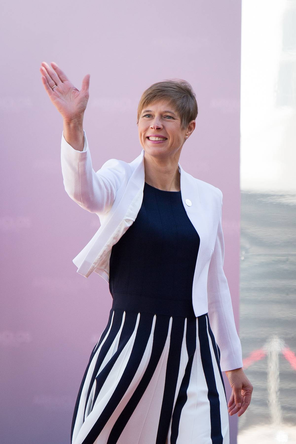 Prezydentka Estonii Kersti Kaljulaid / Fot. Getty Images