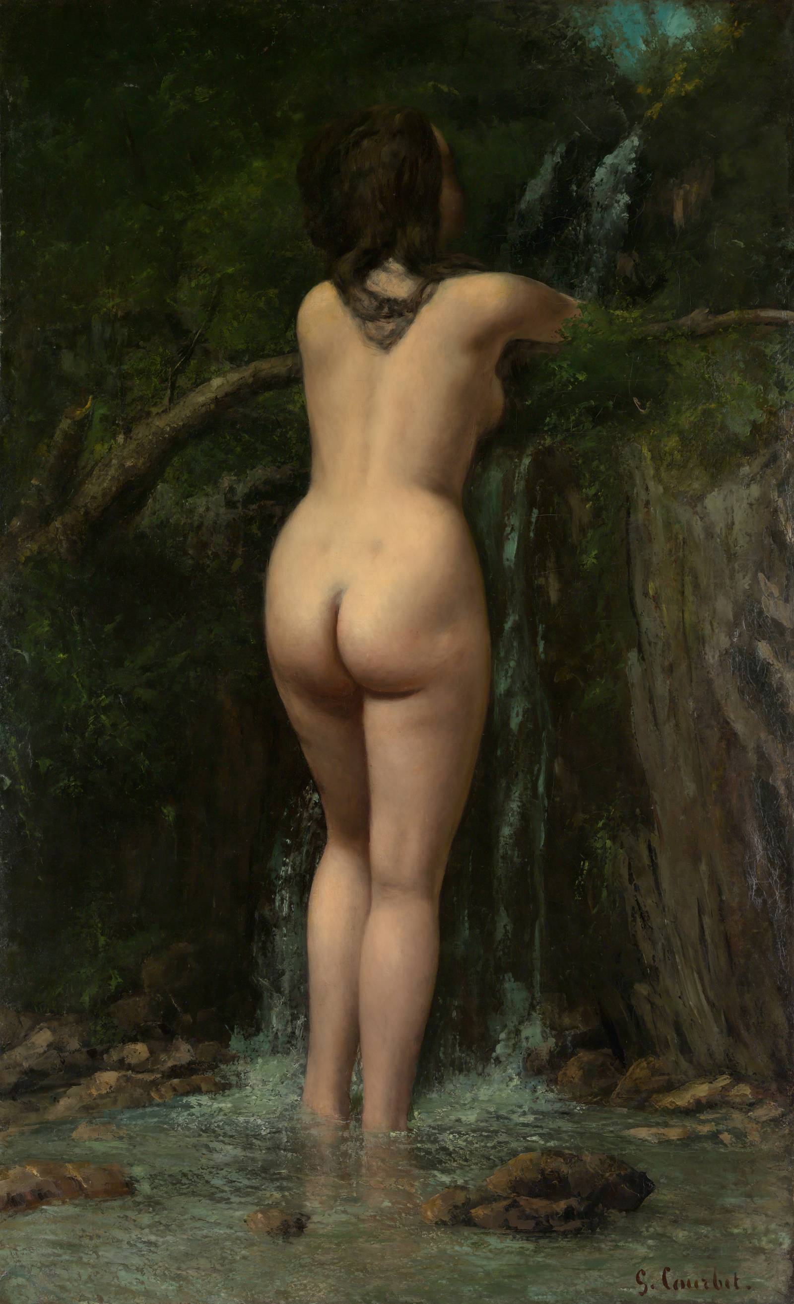 Gustave Courbet, La Source, 1862 (Fot. Heritage Art/Heritage Images via Getty Images)