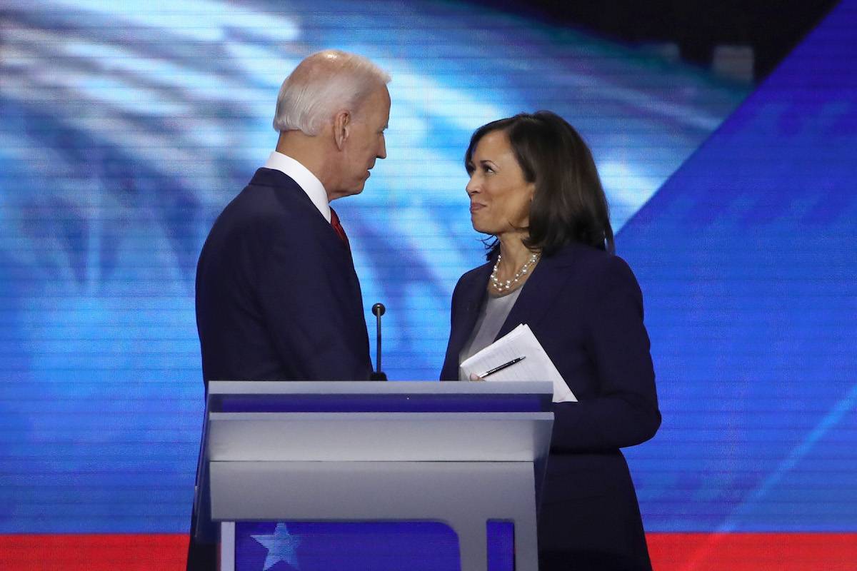 Joe Biden i Kamala Harris (Fot. Getty Images)