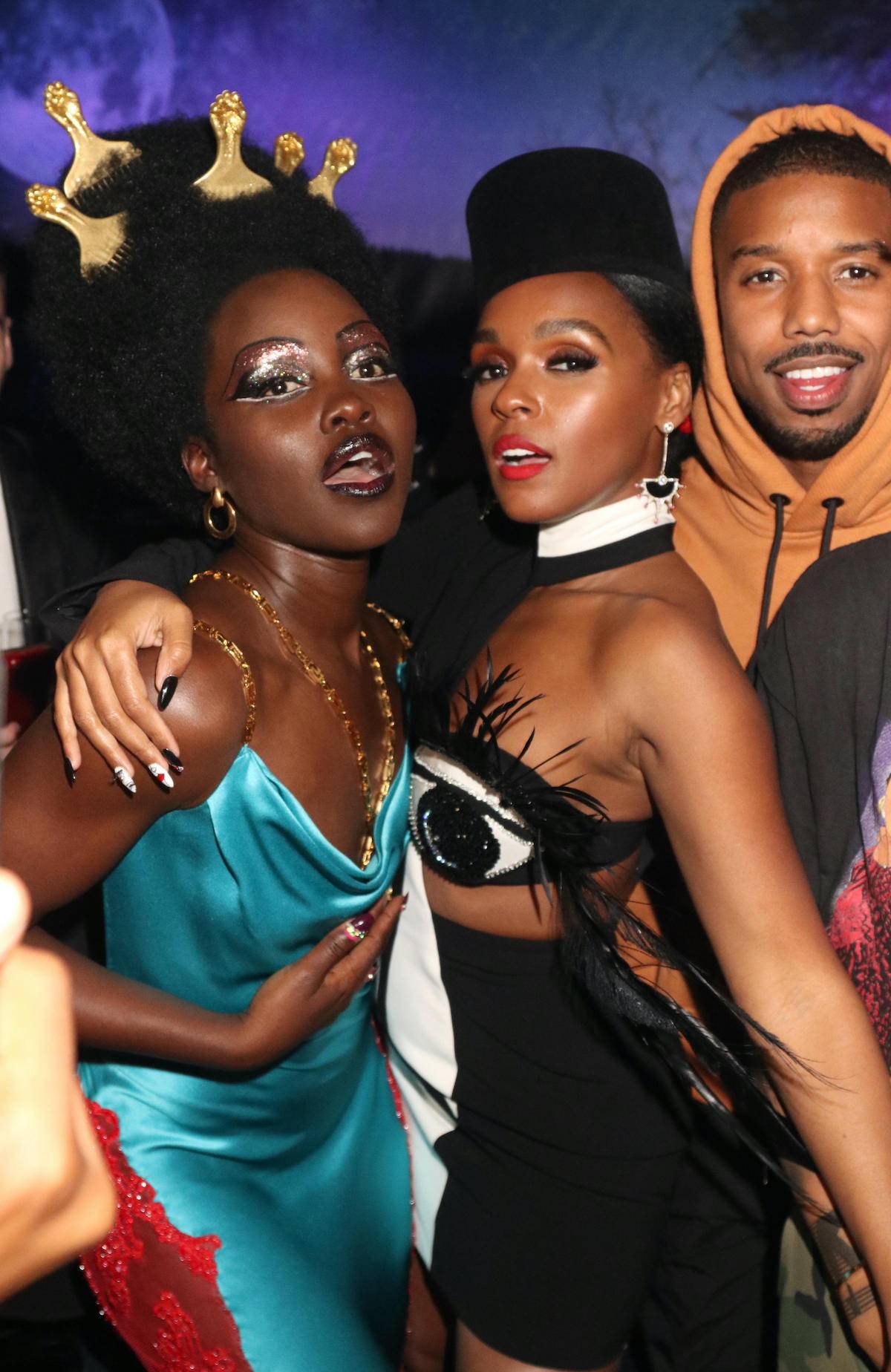 Lupita Nyongo, Janelle Monae i Michael B. Jordan / Fot. Walik Goshorn/Mediapunch/Alamy Live News