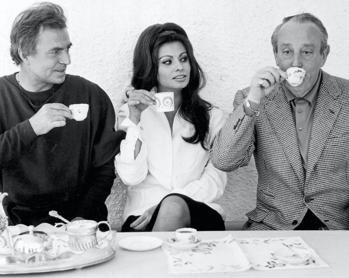 James Mason, Sophia Loren i Michele Waszynski, Fot. materiały prasowe