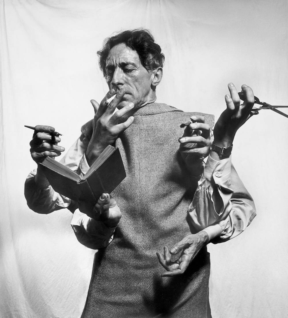 Philippe Halsman Jean Cocteau, New York, USA. 1949 © Philippe Halsman / Magnum Photos.