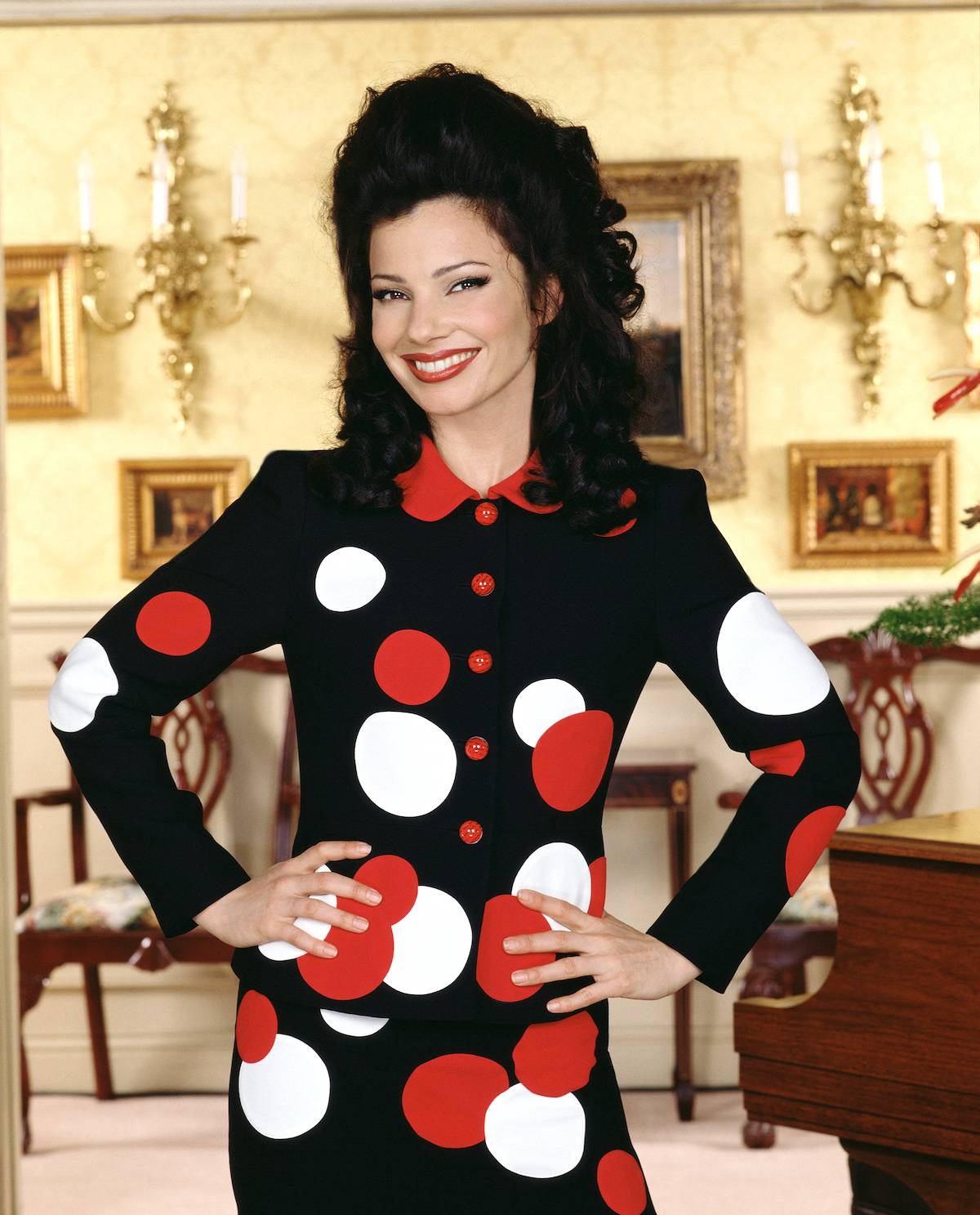 Fran Drescher jako Fran Fine w serialu „Niania” (polski tytuł: „Pomoc domowa”) (Fot. Getty Images)