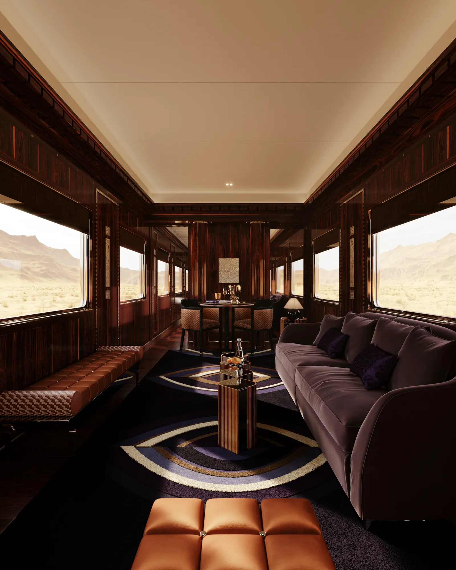 Kontynuacja linii nowego pociągu Orient Express (Fot. materiały prasowe; Maxime D’Angeac & Martin Darzacq dla Orient Expressu)