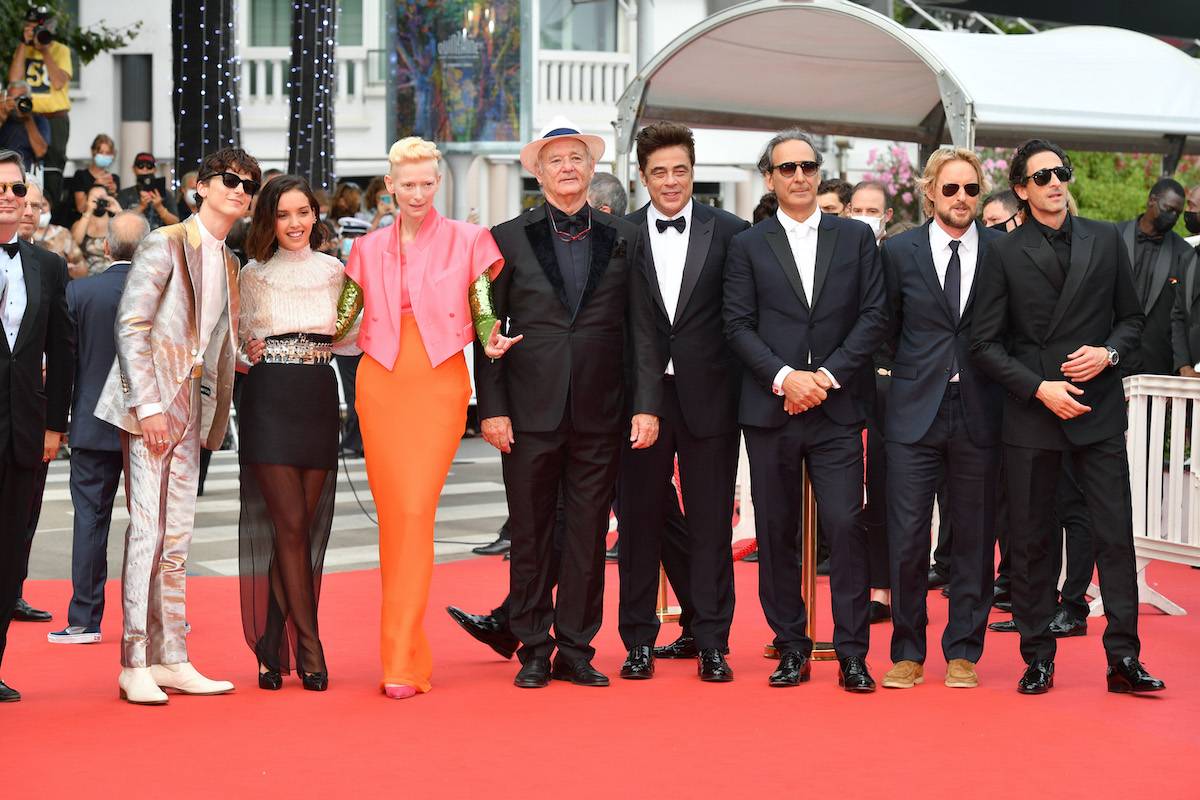 Tilda Swinton i Timothée Chalamet na Festiwalu Filmowym w Cannes